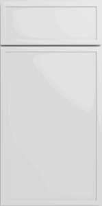 Edgeline White Modern Cabinet