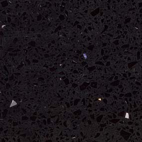sparkling black quartz